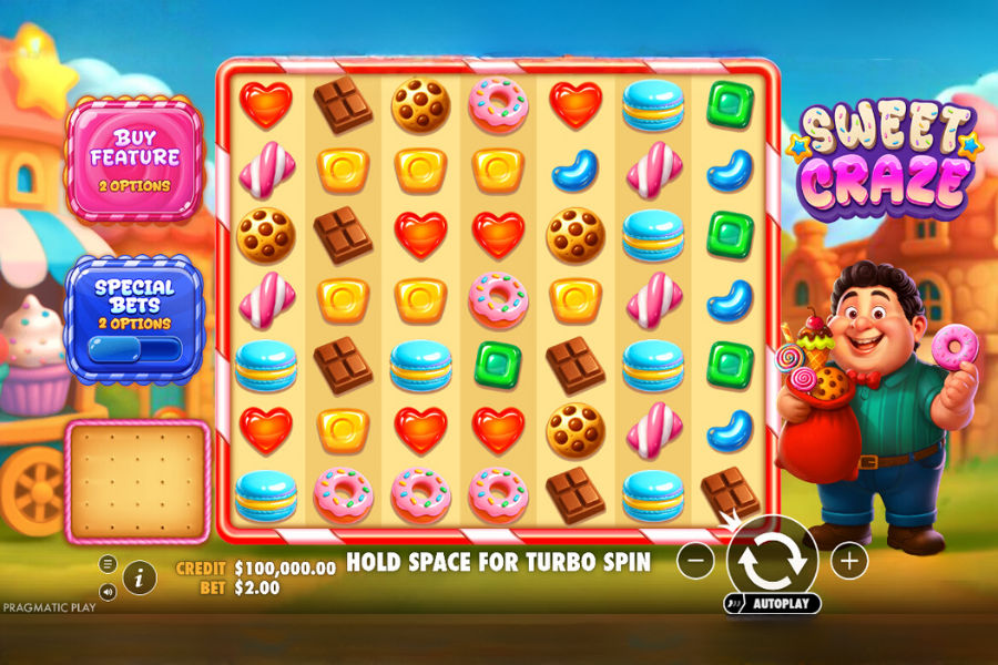 demo play of the sweet craze slot